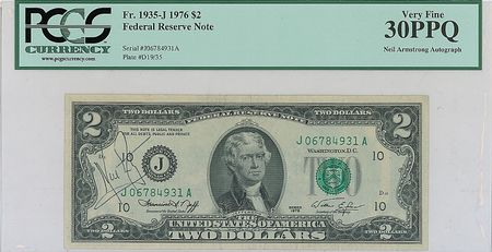 Lot #450 Neil Armstrong - Image 1