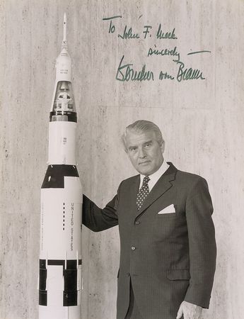 Lot #37 Wernher von Braun