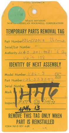 Lot #523 Apollo 13 - Image 2