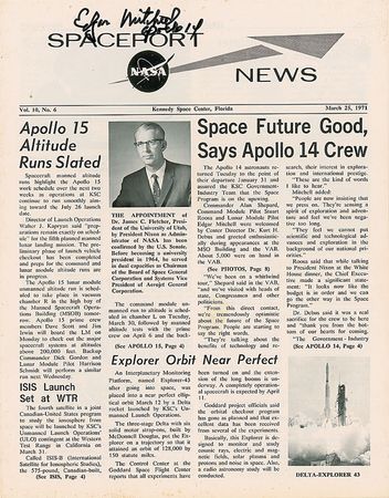 Lot #617 Edgar Mitchell - Image 1