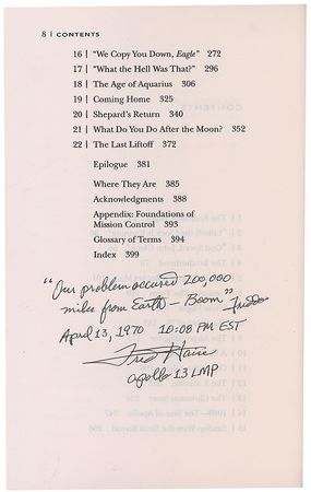 Lot #528 Apollo 13 - Image 1