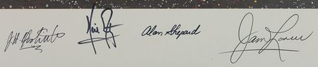 Lot #468 Armstrong, Shepard, Lovell, and Doolittle - Image 2
