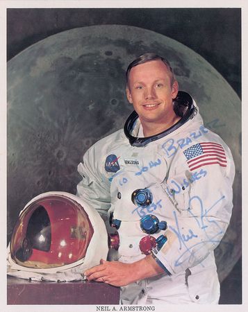 Lot #457 Neil Armstrong - Image 1