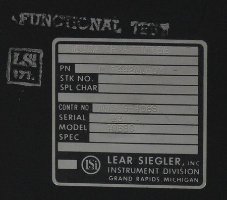Lot #245  Apollo LM Flight Director Attitude Indicator - Image 3