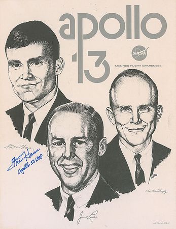 Lot #587 Fred Haise - Image 1