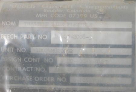 Lot #278 Lunar Module Transfer Line Hose - Image 2