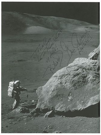 Lot #698 Gene Cernan - Image 1