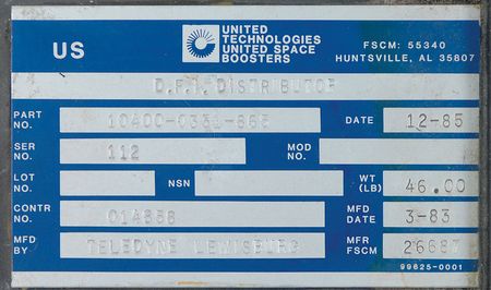 Lot #780 Development Flight Distributor - Image 4