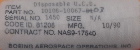 Lot #776 Shuttle Urine Collection Device - Image 3