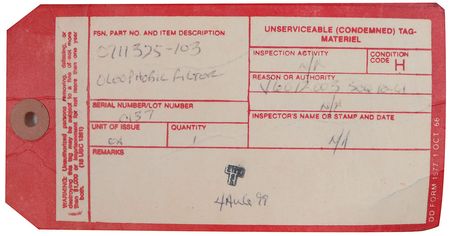 Lot #786 Shuttle Orbiter Filter Canister - Image 3