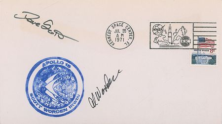 Lot #1727 Dave Scott and Al Worden - Image 1