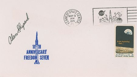 Lot #1728 Alan Shepard - Image 1
