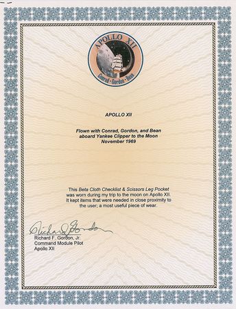 Lot #491 Apollo 12 - Image 6
