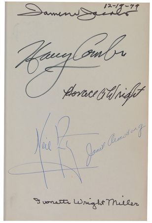 Lot #460 Neil Armstrong - Image 1