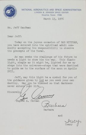 Lot #687 Gene Cernan - Image 2