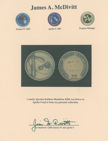 Lot #372  Apollo 9 - Image 3