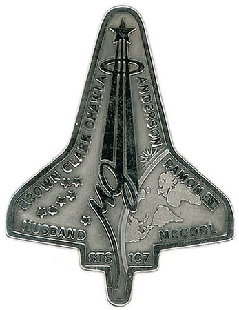 Lot #876 Columbia STS-107 - Image 1