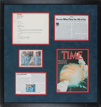 Lot #866 Christa McAuliffe - Image 1