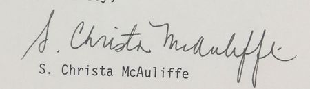 Lot #866 Christa McAuliffe - Image 2