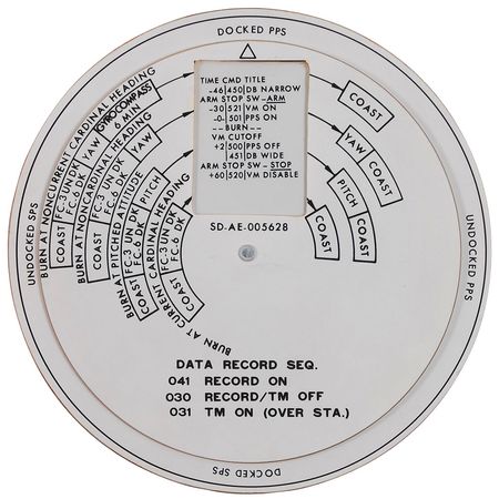 Lot #243 NASA Agena Maneuver Slide Rule - Image 1