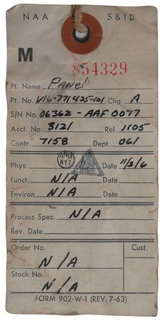 Lot #246 Apollo Block I Control Panel - Image 2
