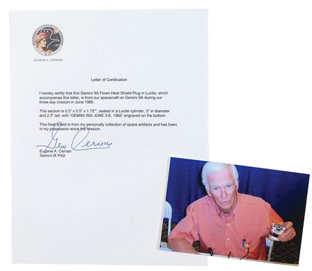 Lot #195 Gene Cernan - Image 3