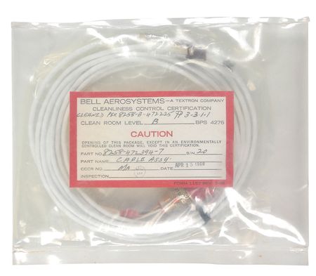 Lot #284 Lunar Module Ascent Engine Cable Assembly - Image 1