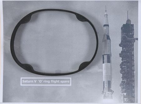Lot #285 Command Service Module Rubber O-ring - Image 1