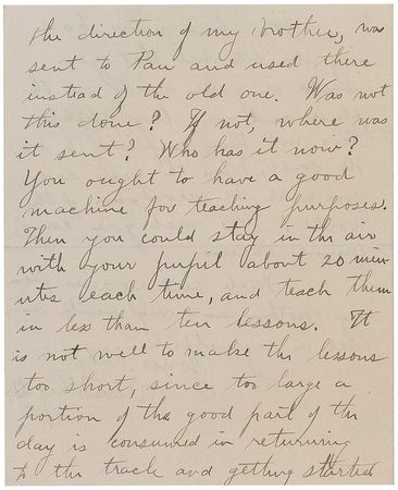 Lot #12 Wilbur Wright - Image 2