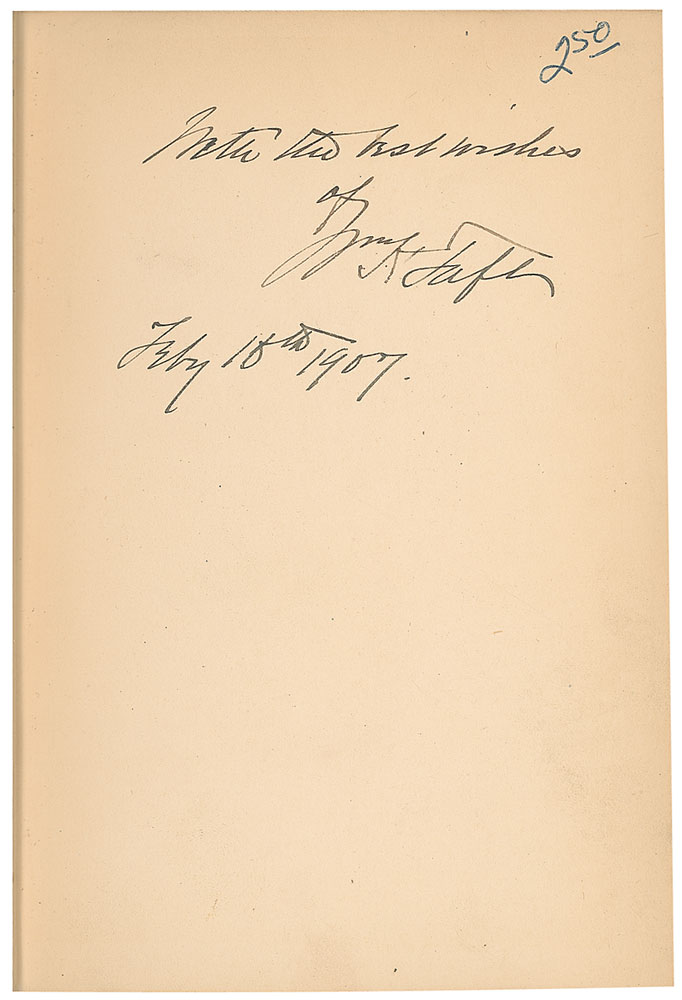 William H. Taft | RR Auction