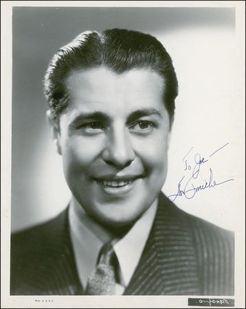 Lot #1074 Don Ameche Signed Photograph - Image 1