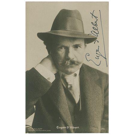 Lot #1636 Eugen d’Albert - Image 3
