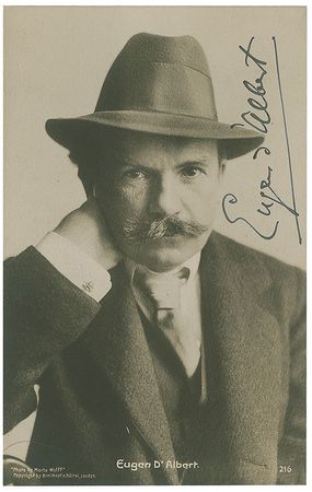 Lot #1636 Eugen d’Albert - Image 1