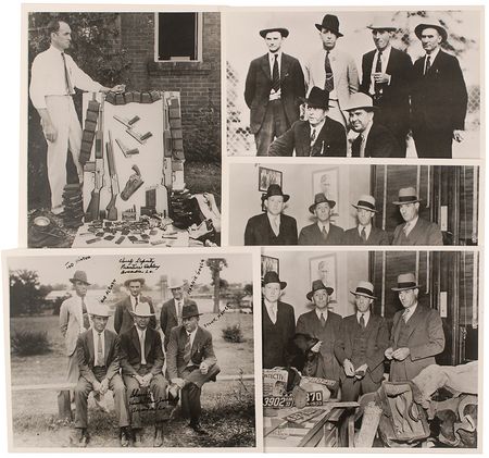 Lot #2103 Frank Hamer and Posse Photos - Image 1