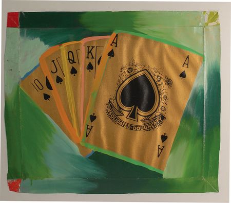 Lot #1622 Steve Kaufman Artwork - Image 1