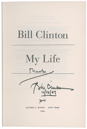Lot #1562 Bill Clinton Book - Image 1