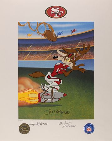 Lot #1603 Jerry Rice Print - Image 1