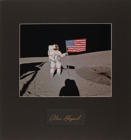 Lot #442 Alan Shepard Signature - Image 1