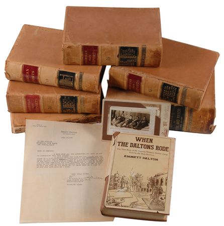 Lot #2003 Emmett Dalton: Fascinating collection spanning the Dalton Gang?s notorious career, from Grat?s early hideout in Wonder Valley, California to the tragic Coffeyville Raid and Emmett?s life after crime - Image 1