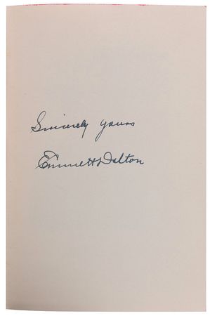 Lot #2003 Emmett Dalton: Fascinating collection spanning the Dalton Gang?s notorious career, from Grat?s early hideout in Wonder Valley, California to the tragic Coffeyville Raid and Emmett?s life after crime - Image 4