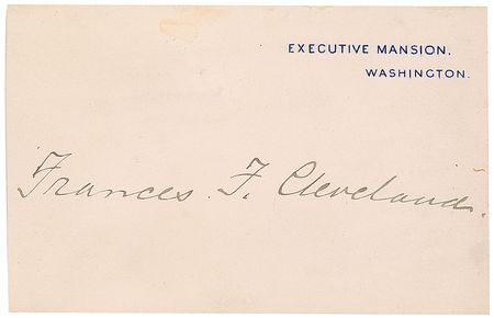 Lot #11 Frances Cleveland - Image 1