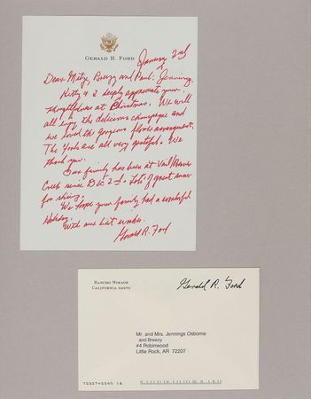 Lot #94 Gerald Ford - Image 2