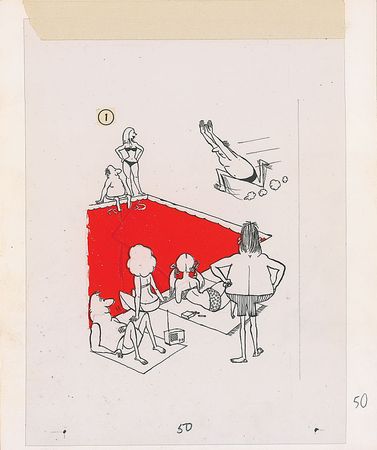 Lot #675 Sergio Aragones Cels - Image 2