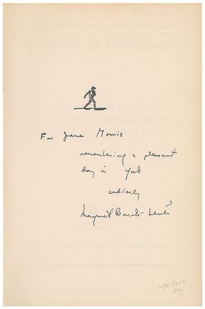 Lot #821 Margaret Bourke-White - Image 1