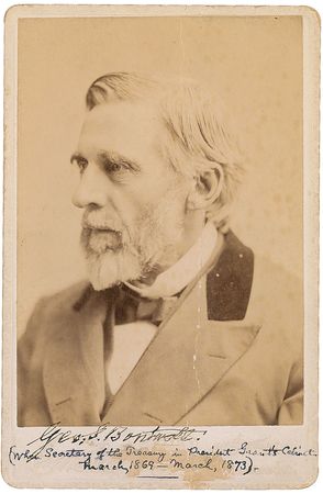 Lot #1720 George S. Boutwell - Image 1