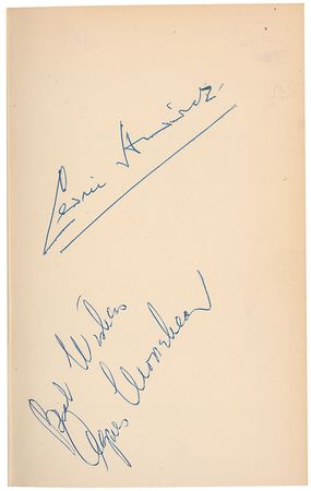 Lot #1251 Agnes Moorehead and Cedric Hardwicke - Image 1