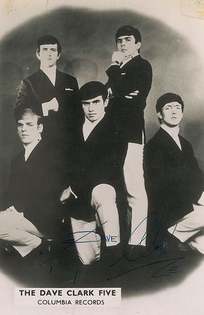 Lot #844 Dave Clark Five Signed Photograph - Image 2