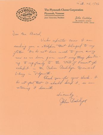 Lot #48 Calvin Coolidge: John Coolidge: Coolidge?s tie pin, adorned with opal - Image 2