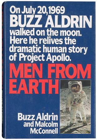 Lot #402 Buzz Aldrin Book - Image 2
