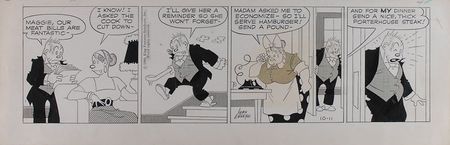 Lot #695 Vern Greene Comic Strips - Image 1